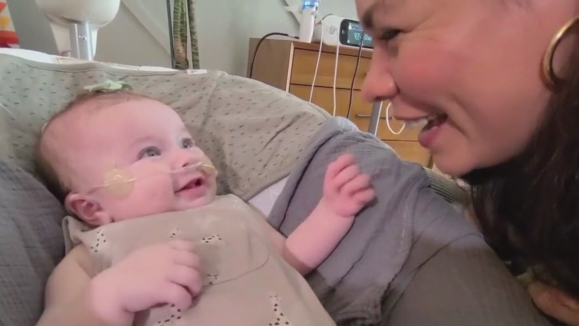 Miracle baby home from hospital after 100+ days